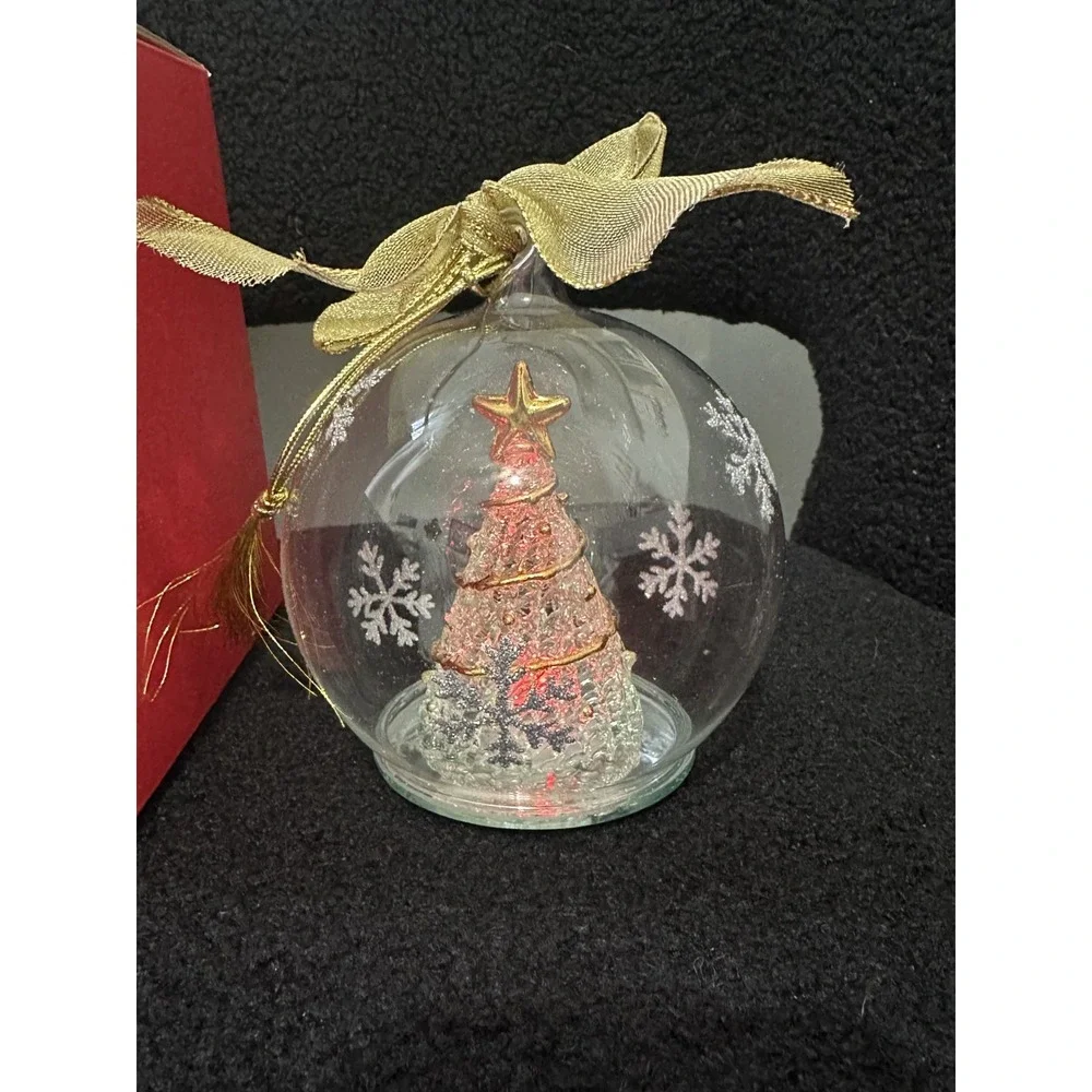 Lenox Tree Lit Color Changing American Design Christmas Tree Ornament Wonder